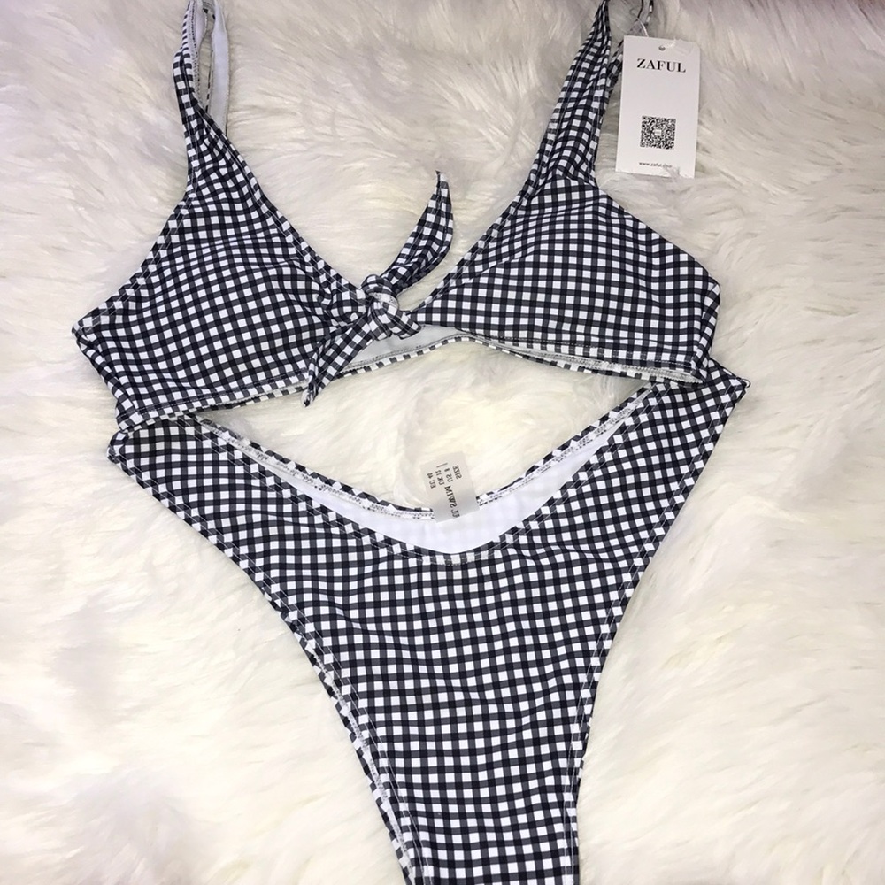 Plaid Bikini